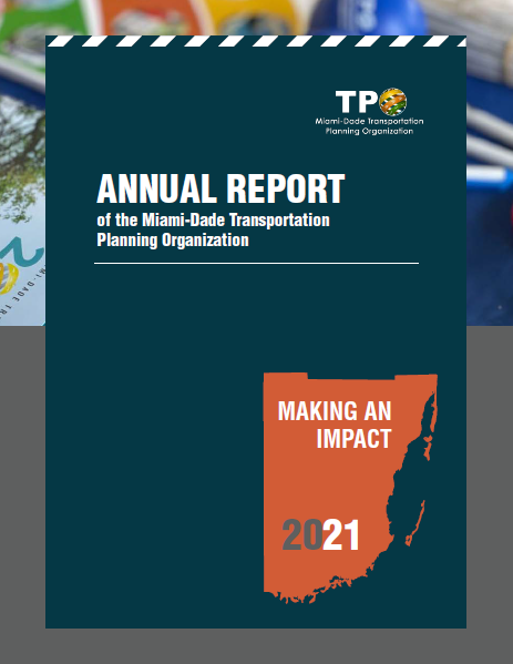 Cover of 2021 TPO Annual Report.