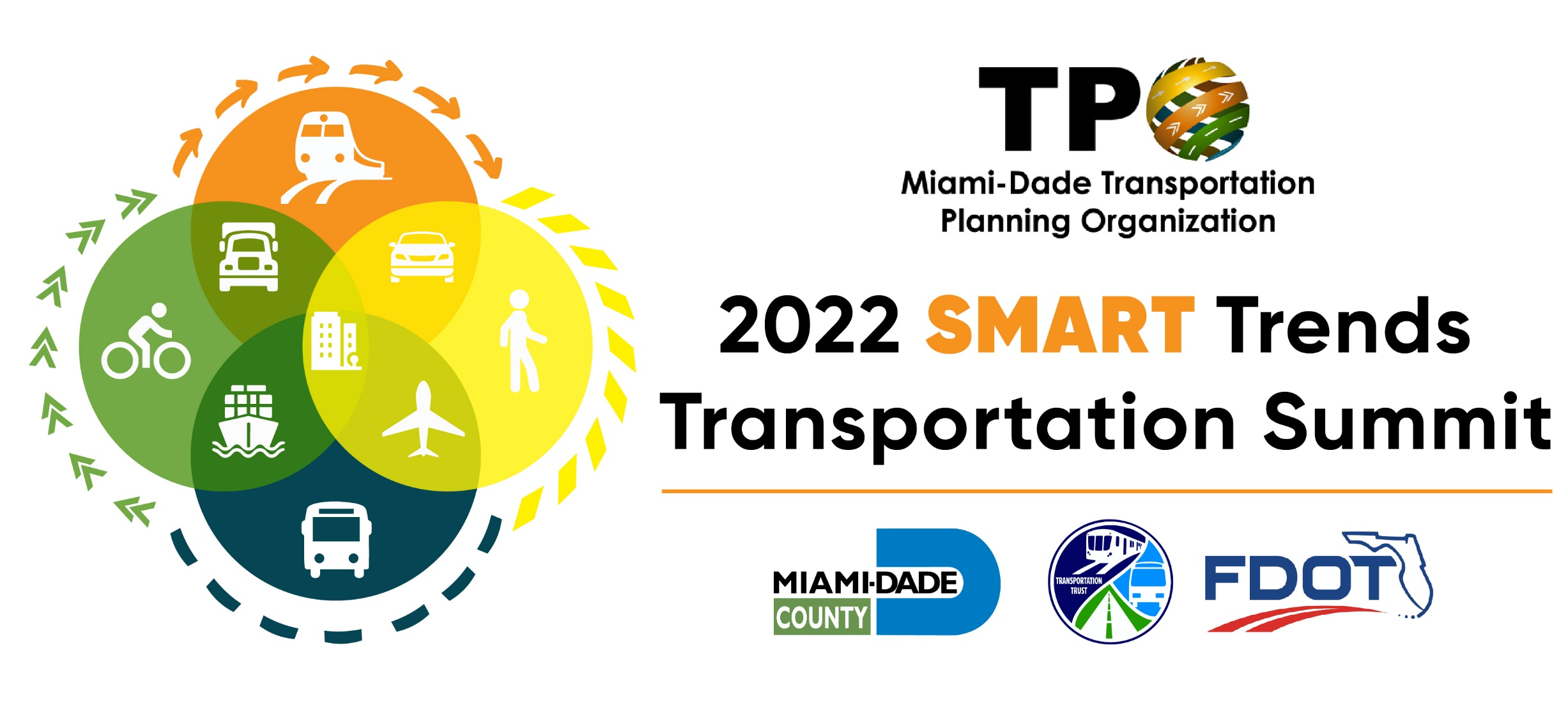 Logo for SMART Trends Transportation Summit 2022