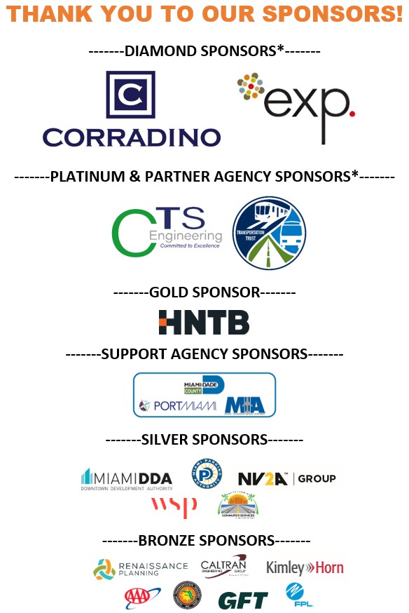 All sponsors for the 2025 Industry Forum.