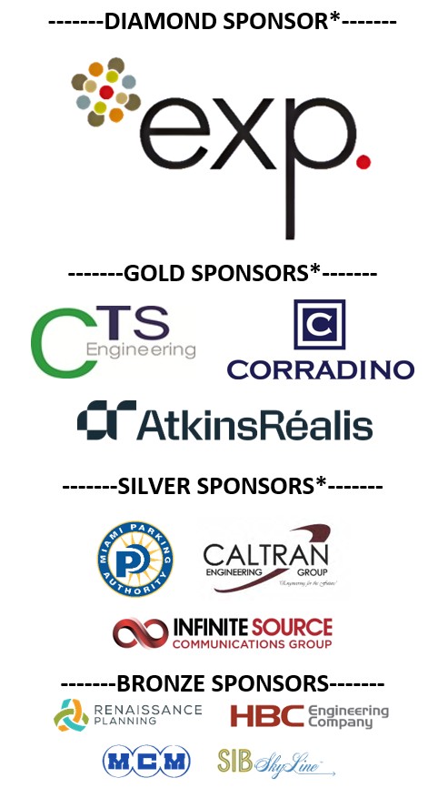 Image giving thanks to sponsors EXP and CTS Engineering